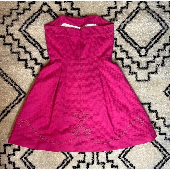Lilly Pulitzer Bernadette Dress in Azalea Pink Size 4 - Picture 2 of 10